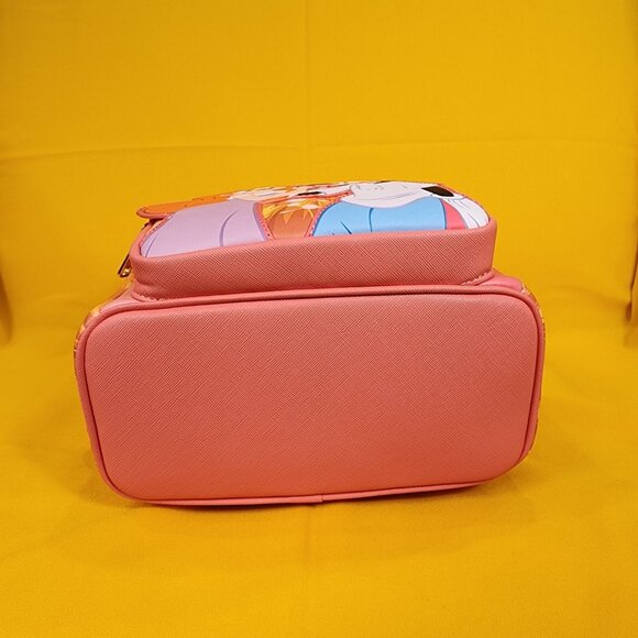 Loungefly Disney A Goofy Movie Max & Roxanne Dandelion Pink Mini Backpack NEW